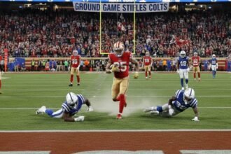 49ers Dictate Terms in Indianapolis as Ground Game Stifles Colts
