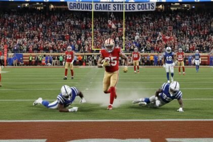 49ers Dictate Terms in Indianapolis as Ground Game Stifles Colts
